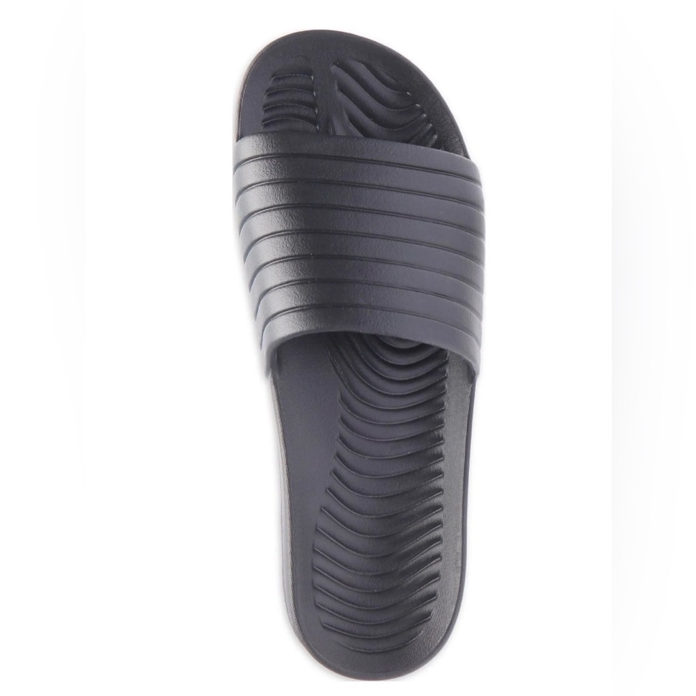 Athletic Works Men’s Black Slide Sandals - Picture 3 of 4